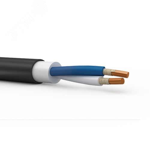 Изображение товара Кабель силовой ППГнг(А)-FRHF 2х1,5ок-0,66 заполнение барабан ТРТС (м)