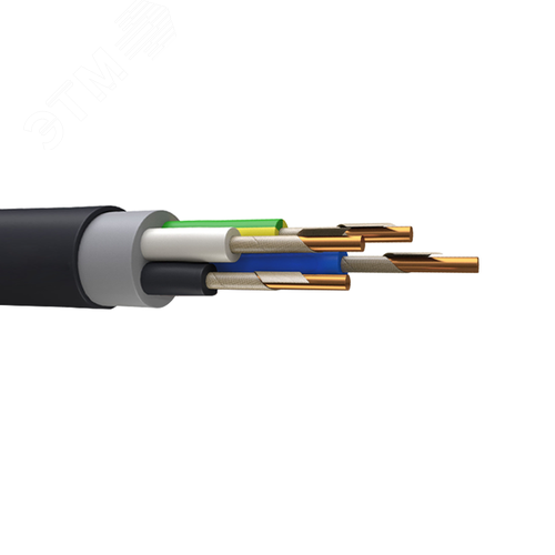 Изображение товара Кабель силовой ППГнг(А)-FRHF 4х1,5ок-0,66 барабан ТРТС (м)