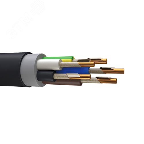 Изображение товара Кабель силовой ППГнг(А)-FRHF 5х16ок-0,66заполнение барабан ТРТС (м)