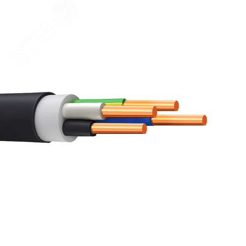 Изображение товара Кабель силовой ППГнг(А)-HF 4х6ок-0,66 барабан (А) ТРТС (м)