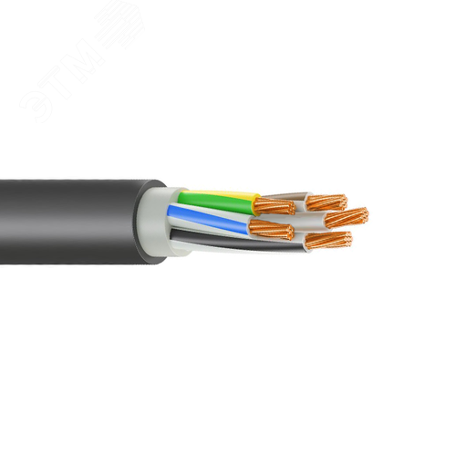 Изображение товара Кабель силовой ППГнг(А)-HF 5х35мк-1 заполнение барабан (А) ТРТС (м)