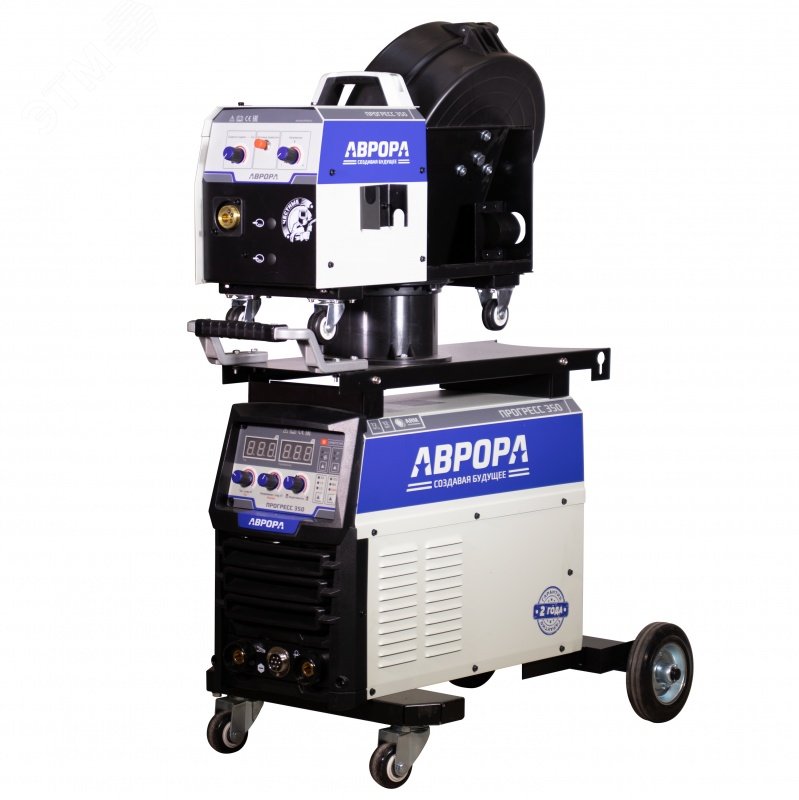 Изображение товара Инверторный сварочный полуавтомат ПРОГРЕСС 350 от АВРОРА 350 А 380 В