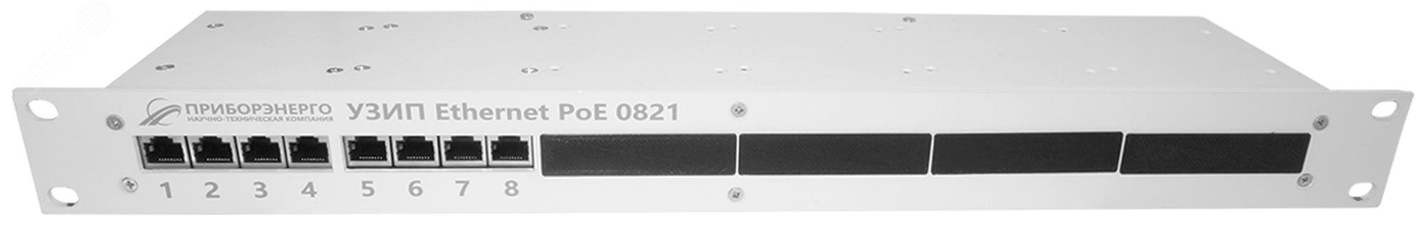 Изображение товара УЗИП Ethernet PoE 19" 0821 (8 портов) (шт)