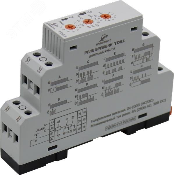 Изображение товара Микропроцессорное реле времени TDR1 для автоматизации системы управления
