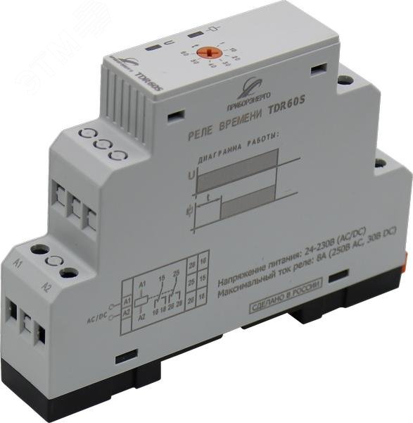 Изображение товара Микропроцессорное реле времени TDR60S для автоматизации и управления