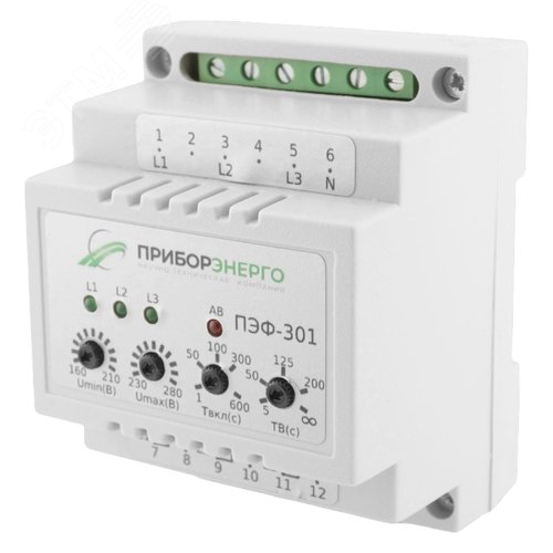 Изображение товара Электронный переключатель фаз ПЭФ-301 (шт)