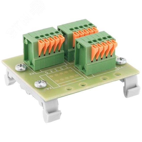 Изображение товара Разветвитель интерфейса RS-485/422 ПР-3 DIN IP00 (без корпуса) (шт)