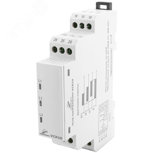 Изображение товара Реле контроля напряжения VCR10 (шт)