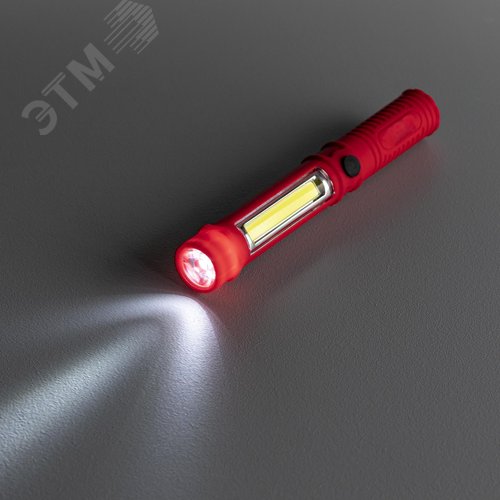 Фонарь ручной, на батарейках, встроенный магнит, 4Вт, 3хААА,, Ritter - фото 8