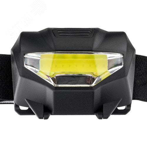 Фонарь налобный, на батарейках, регулируемый ремень, 3Вт, 3хААА - фото 3