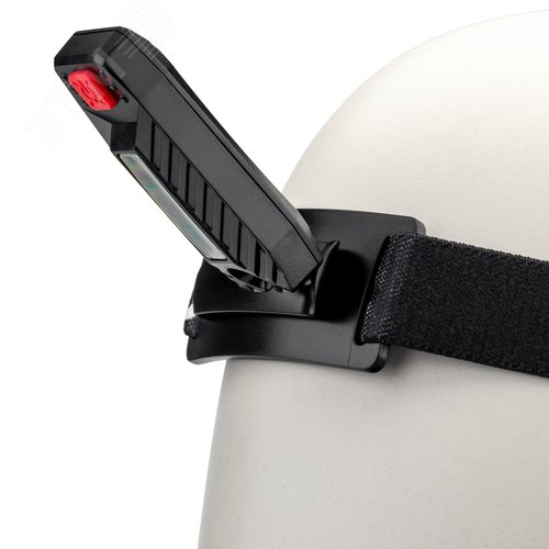 Фонарь налобный, аккумуляторный, вращается в двух плоскостях, регулируемый ремень, литиевый аккумулятор, 3Вт,, Ritter - фото 4