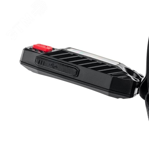 Фонарь налобный, аккумуляторный, вращается в двух плоскостях, регулируемый ремень, литиевый аккумулятор, 3Вт,, Ritter - фото 8