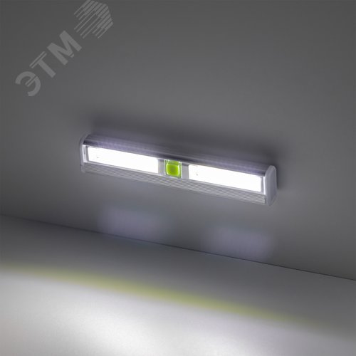 Фонарь-подсветка настенный, на батарейках, самоклеящийся, светодиодный, 3 уровня яркости, магнитное основание, 7Вт, 3хААА,, Ritter - фото 7