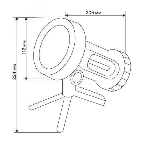 Фонарь-прожектор, литиевый аккумулятор, складные ножки, функция Powerbank, 13Вт, IP65, 29112 1, Ritter - фото 10