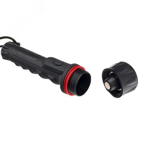 Фонарь ручной, на батарейках, ремешок в комплекте, 2хАА, IP44,, Ritter - фото 5