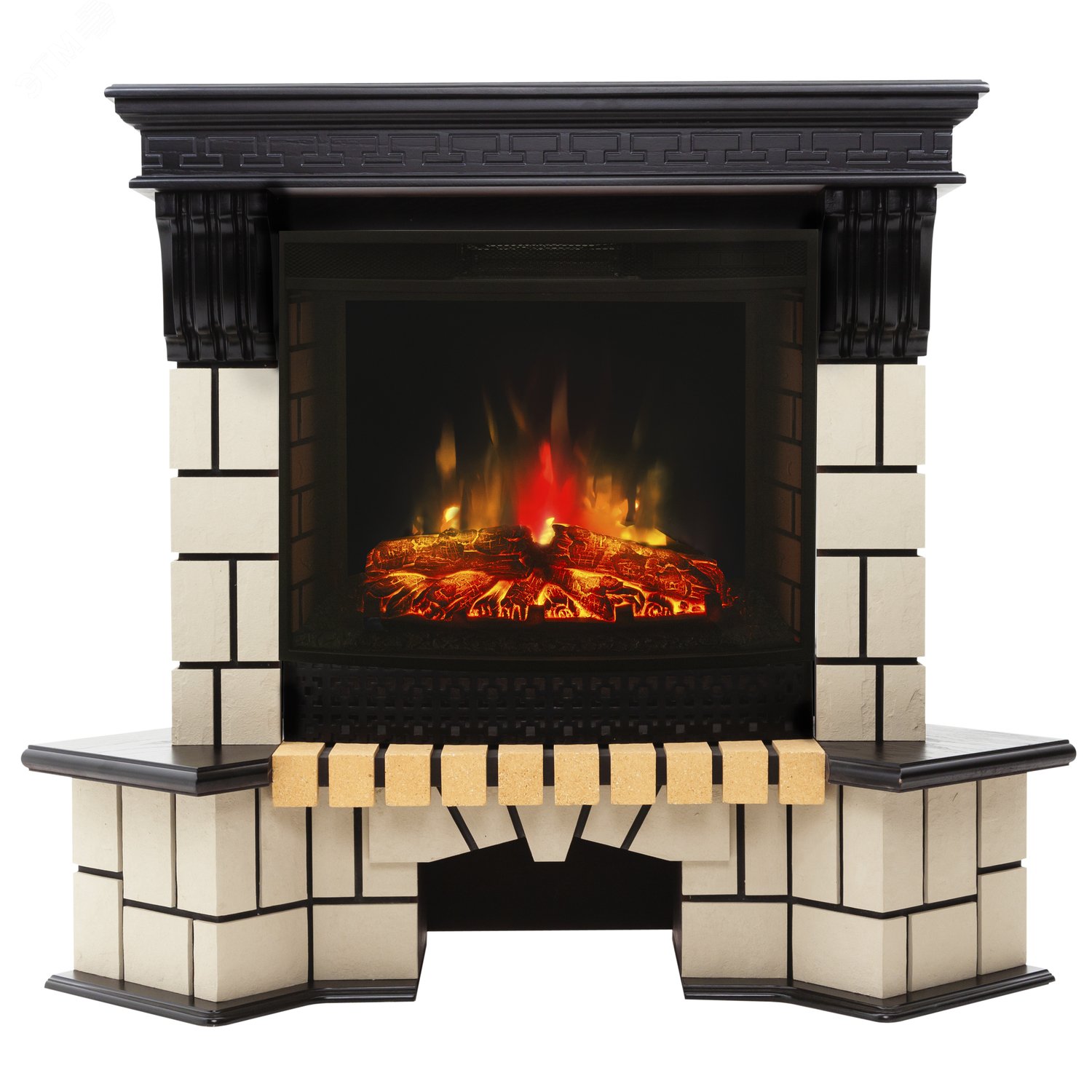 Изображение товара Каминокомплект с дистанционным управлением RealFlame, 1500 Вт, цвет античный дуб