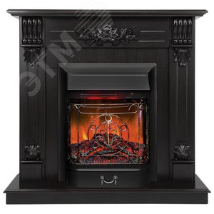 Изображение товара Каминокомплект напольный дистанционное управление 960/1010/390, 1500 Вт цвет венге премиум (Комплект)