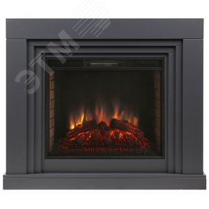 Изображение товара Каминокомплект напольный дистанционное управление 1000/1200/340, 1700 Вт цвет серый (Комплект)