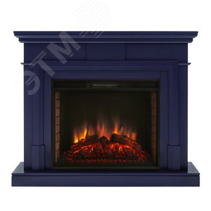 Изображение товара Каминокомплект напольный дистанционное управление 990/1190/370, 1700 Вт цвет индиго (Комплект)