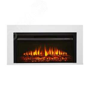 Изображение товара Каминокомплект напольный дистанционное управление 625/1205/320, 1200 Вт цвет белый матовый (Комплект)