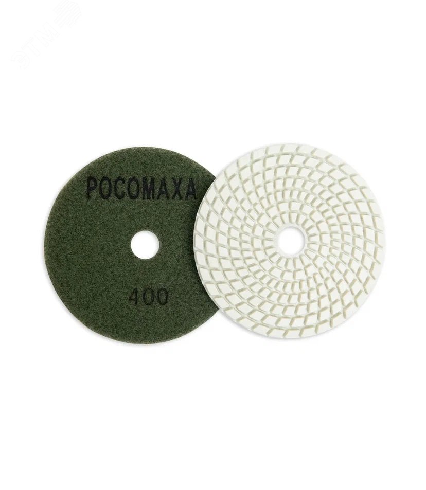 Изображение товара Круг алмазный гибкий шлифовальный 100 мм мокрая шлифовка зерно 400 (шт)
