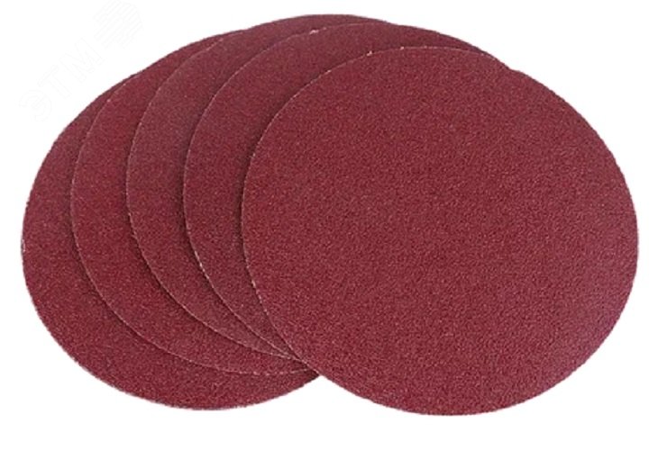 Изображение товара Круг шлифовальный под липучку 125 мм зерно 400 5 шт Росомаха