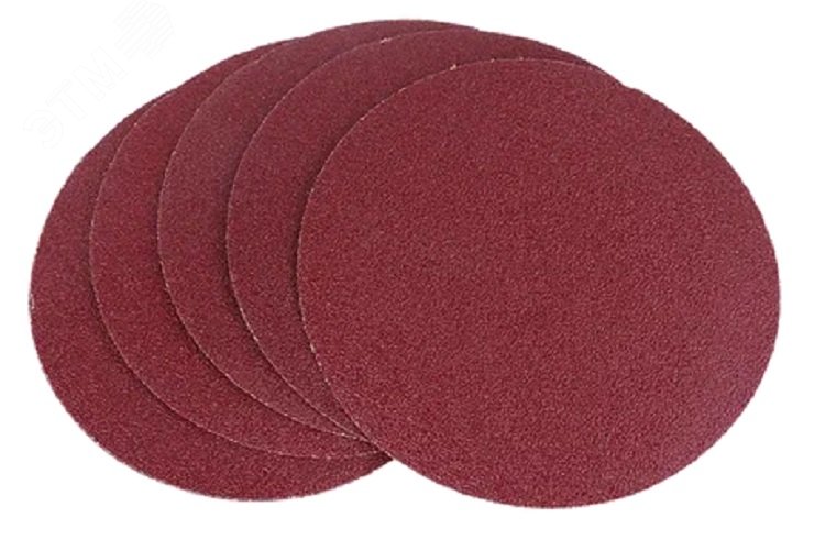 Изображение товара Круг шлифовальный под липучку 125 мм зерно 800 5 шт Росомаха