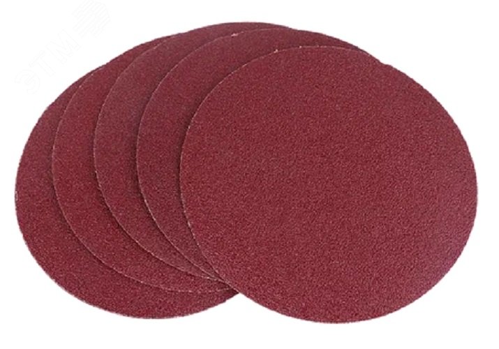 Изображение товара Круг шлифовальный под липучку 125 мм зерно 2000 - 5 шт.