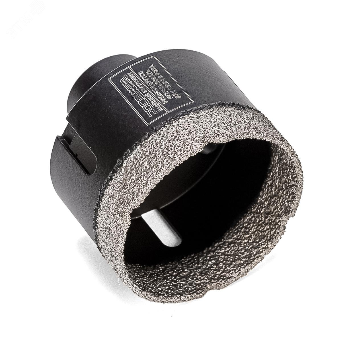 Изображение товара Коронка универсальная алмазная 60 мм, М14 для сухого реза на УШМ (шт)