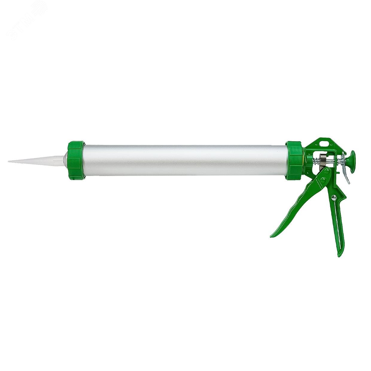 Изображение товара Пистолет для герметика закрытый, туба алюминь, 610 мл (шт)