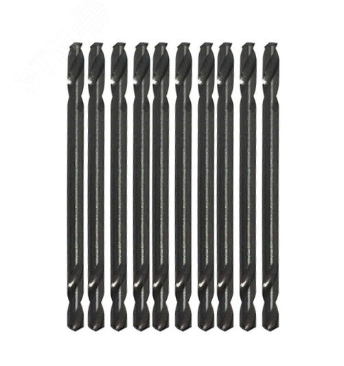 Изображение товара Двухсторонние сверла по металлу HSS-G 2,5х10х43, комплект 10 шт.