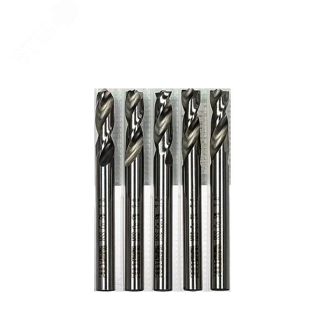 Изображение товара Сверло для точечной сварки 7,0х74 мм 5 шт РОСОМАХА Extreme COBALT HSS-G