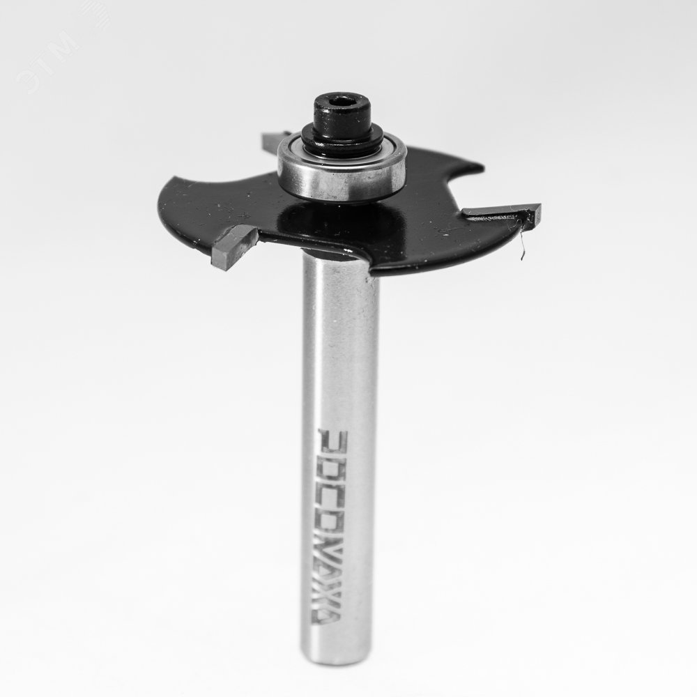 Изображение товара Кромочная фреза Росомаха серии 1023 с нижним подшипником 8 мм для деревяшных изделий