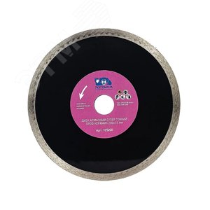 Изображение товара Диск отрезной алмазный супер тонкий проф.керамик 200х1,6 мм (шт)