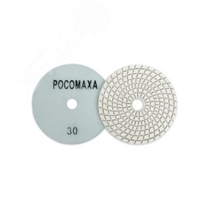 Изображение товара Круг алмазный гибкий шлифовальный 100 мм мокрая шлифовка зерно 30 (шт)