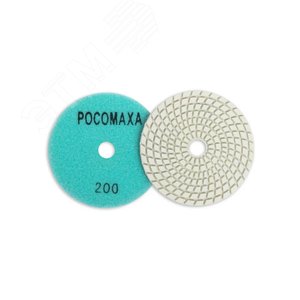 Изображение товара Круг алмазный гибкий шлифовальный 100 мм мокрая шлифовка зерно 200 (шт)