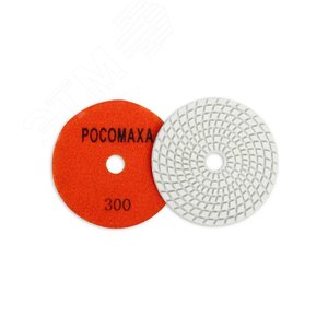 Изображение товара Круг алмазный гибкий шлифовальный 100 мм мокрая шлифовка зерно 300 (шт)