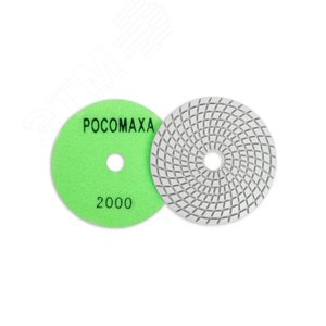 Изображение товара Круг алмазный гибкий шлифовальный 100 мм мокрая шлифовка зерно 2000 (шт)