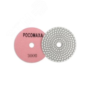 Изображение товара Круг алмазный гибкий шлифовальный 100 мм мокрая шлифовка зерно 3000 (шт)