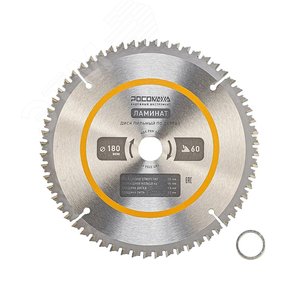 Изображение товара Диск пильный по ламинату 180 мм 60Т, 20 на 16 мм (шт)