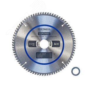 Изображение товара Диск пильный по алюминию 210 мм ПРОФИ 80Т, 30 на 20 мм (шт)