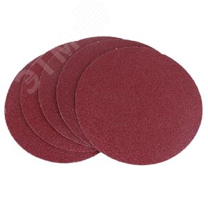 Изображение товара Круг шлифовальный под липучку 125 мм зерно 60 5 шт уп. (уп)