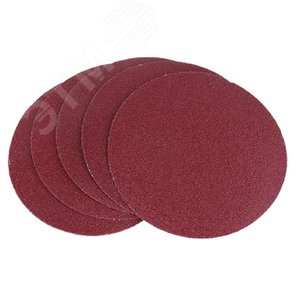 Изображение товара Круг шлифовальный под липучку 125 мм зерно 100 5 шт уп. (уп)