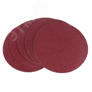 Изображение товара Круг шлифовальный под липучку 125 мм зерно 150 5 шт уп. (уп)