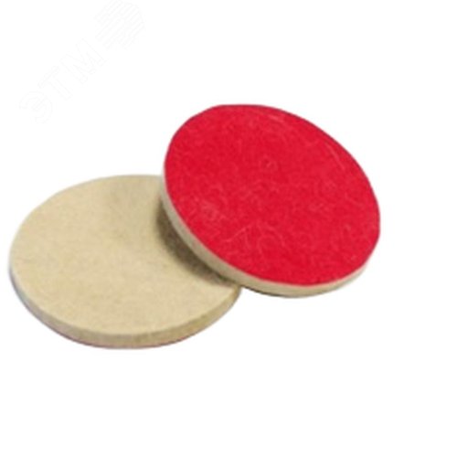Изображение товара Круг полировальный из натурального войлока под липучку 125 мм (шт)