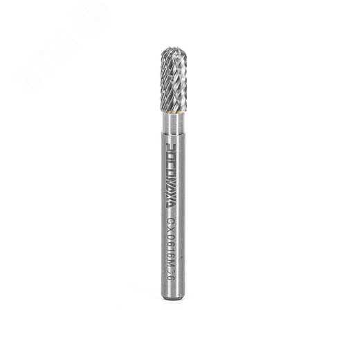 Изображение товара Борфреза твердосплавная сфероцилиндрическая d6хD6хl16хL56, тип С (шт)