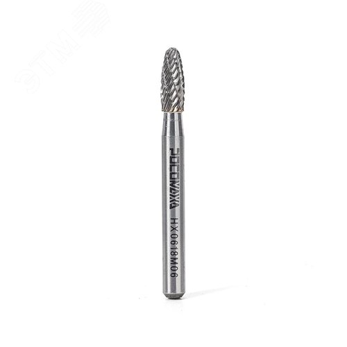 Изображение товара Борфреза твердосплавная пламевидная d6хD6хl18хL65, тип H (шт)