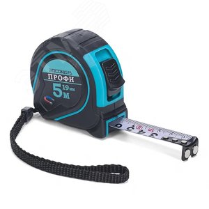 Изображение товара Рулетка в обрезиненном корпусе с магнитом ПРОФИ 5,0 м, 19 мм (шт)