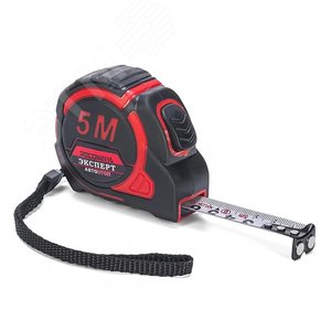 Изображение товара Рулетка в обрезиненном корпусе с функцией автостоп и магнитом ЭКСПЕРТ 5,0 м, 19 мм (шт)