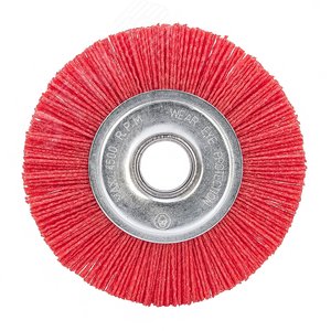 Изображение товара Щетка дисковая для УШМ с нейлоновым ворсом 125 мм (шт)